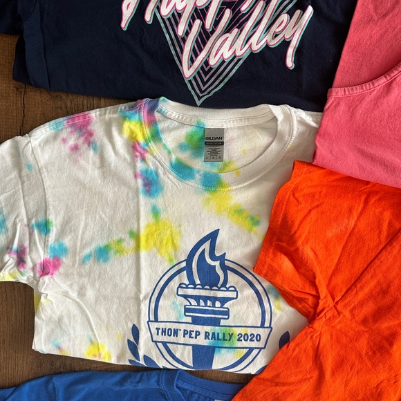 Lot of size Large Cotton womensunisex T-Shirts Comfort colors Gildan PENN State - Picture 10 of 12